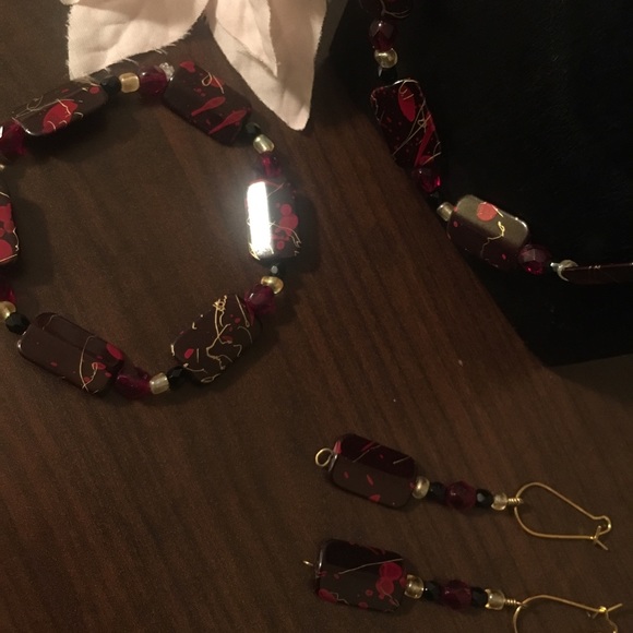 One of a kind handmade Jewelry Set!! - Picture 2 of 3